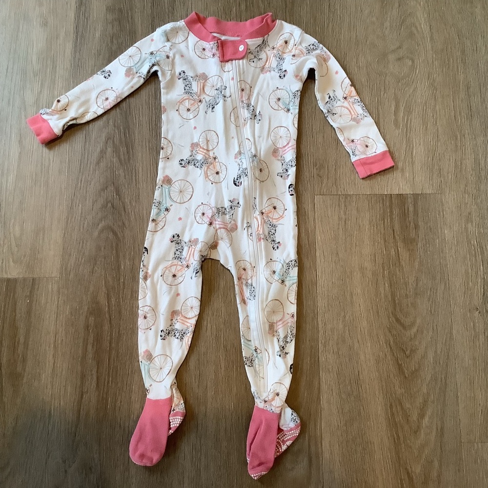 Pink and Cream Kids One Piece